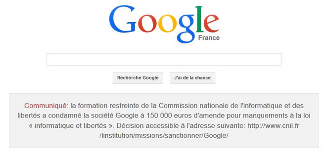 sanction google cnil