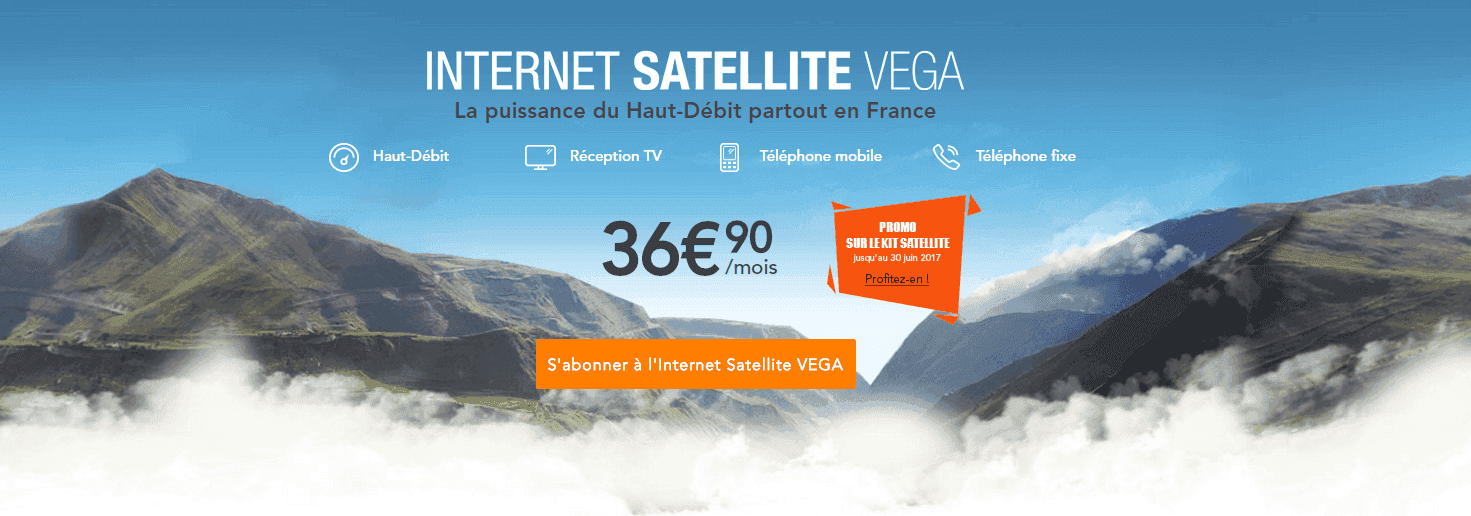 internet satellite vega