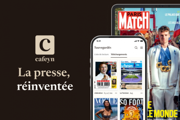 Redécouvrez la presse avec l'application cafeyn !