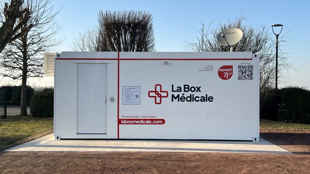 Photo d'une box médicale installé 